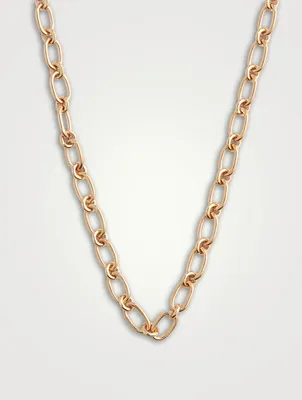 14K Gold Heavy Link Chain Necklace
