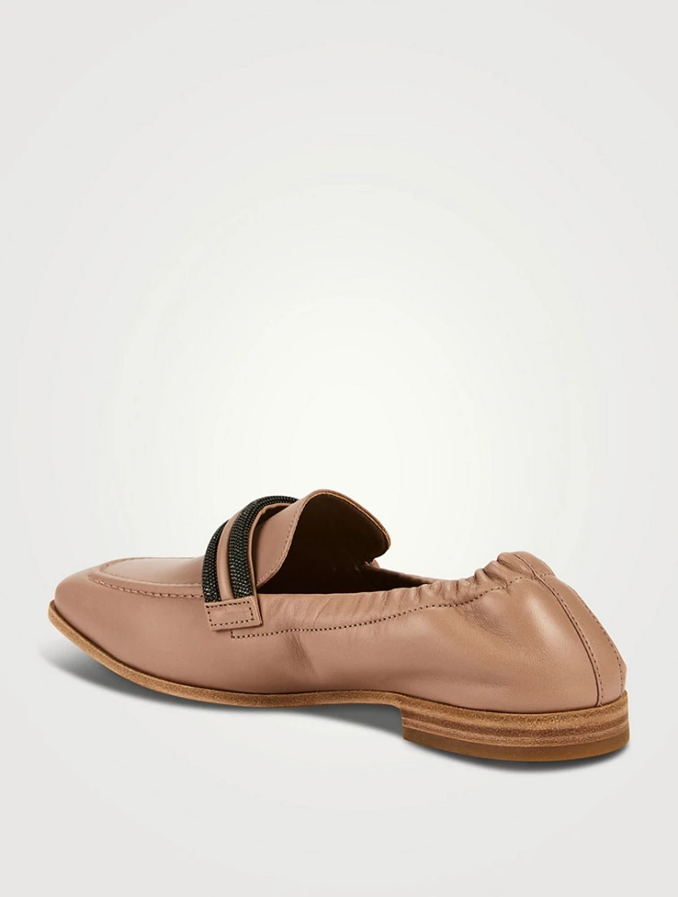 Leather Loafers