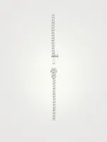 Tennis 14K White Gold Petite Lab Grown Diamond Necklace