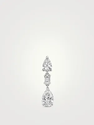 VRAI x Amanda Hearst Rønning Del Sol 14K White Gold Lab Grown Diamond Drop Earrings