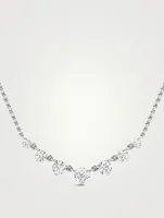 VRAI x Brides 14K White Gold Linked Lab Grown Diamond Tennis Necklace