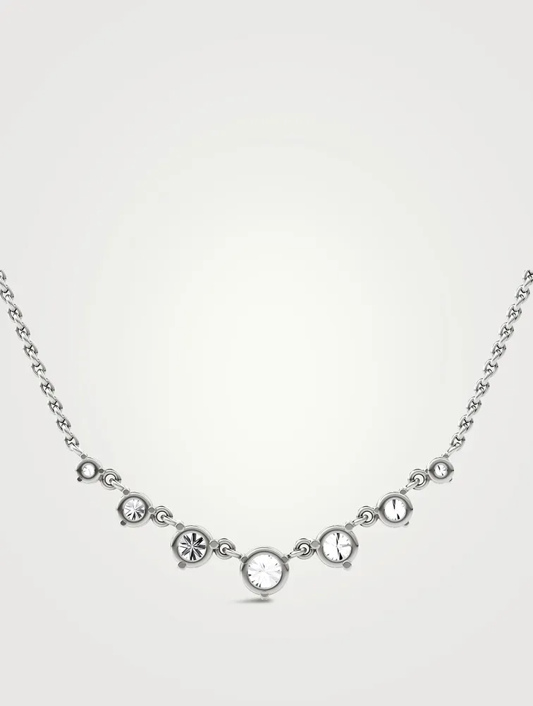 VRAI x Brides 14K White Gold Linked Lab Grown Diamond Tennis Necklace