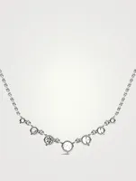 VRAI x Brides 14K White Gold Linked Lab Grown Diamond Tennis Necklace