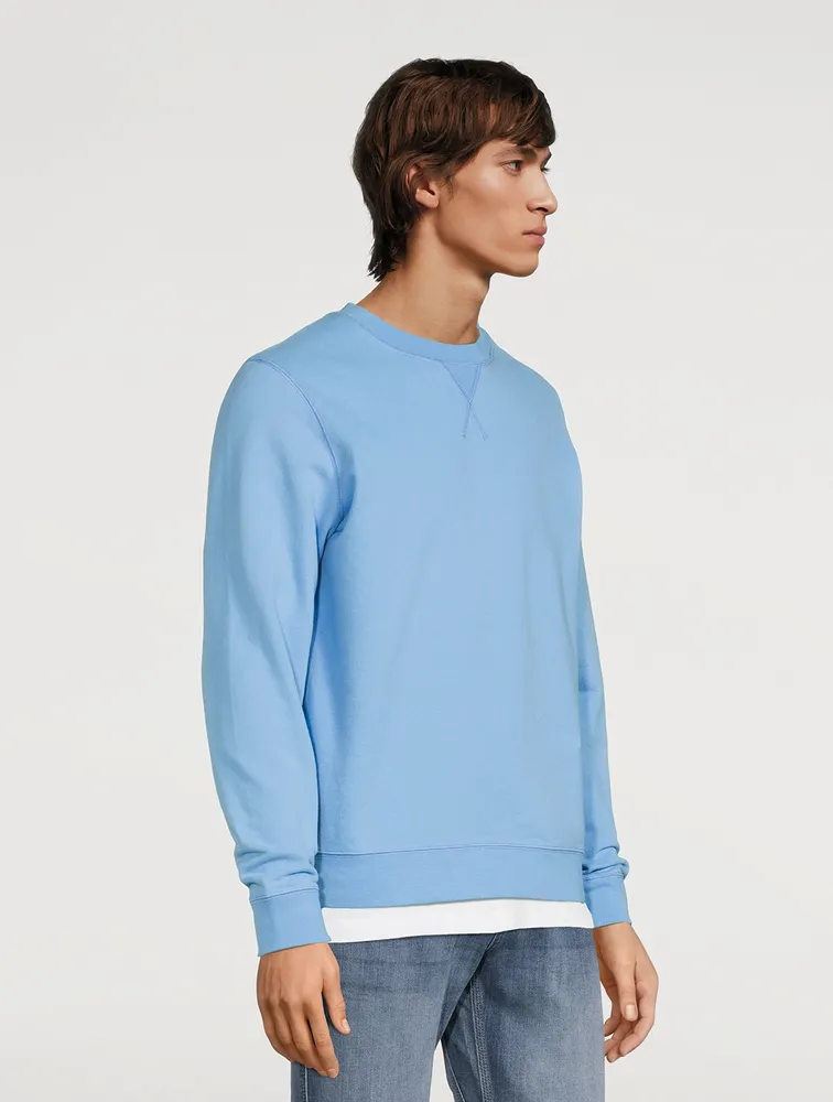 Cotton Loopback Sweatshirt