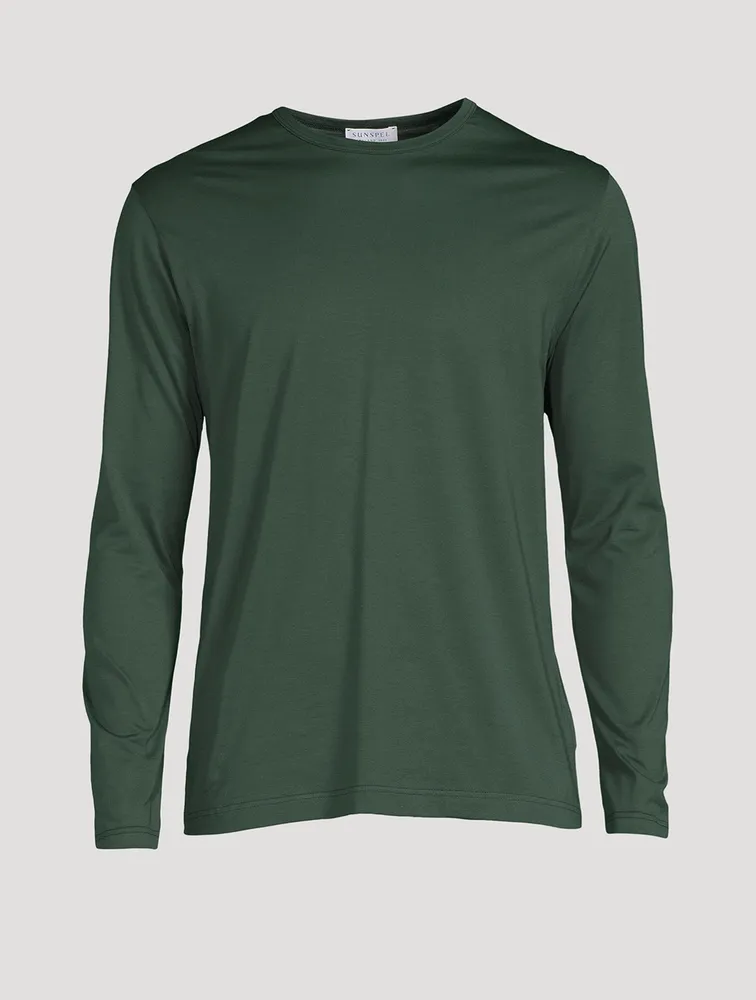 Cotton Long-Sleeve T-Shirt