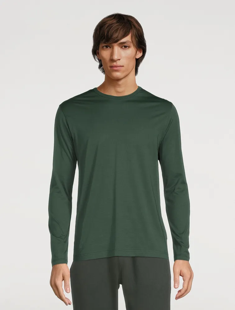 Cotton Long-Sleeve T-Shirt