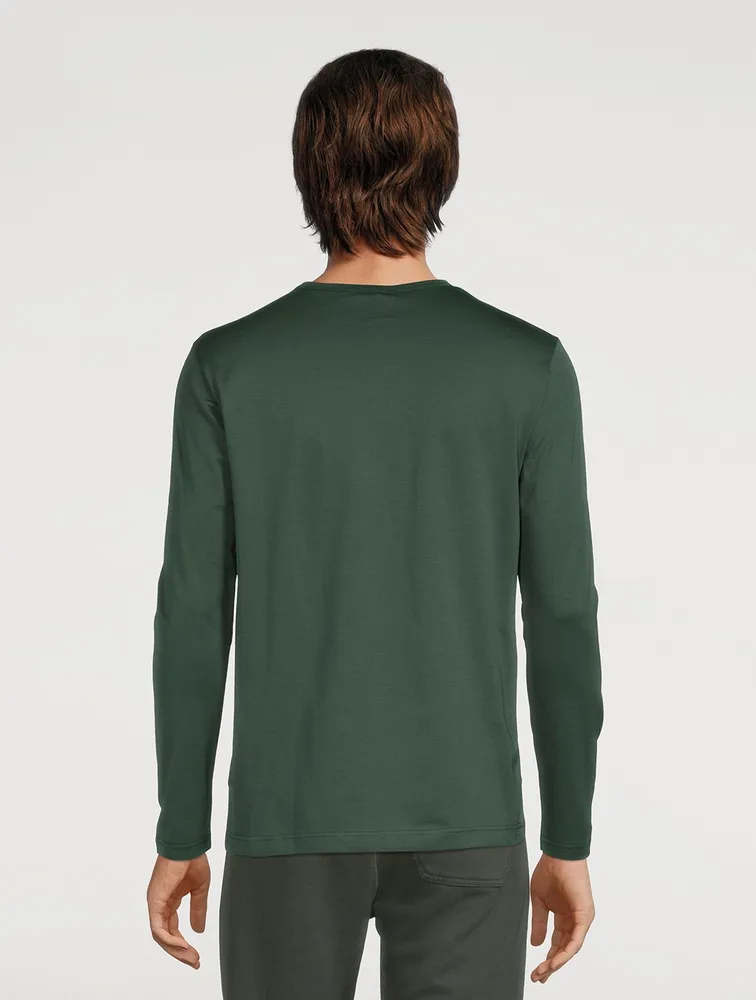 Cotton Long-Sleeve T-Shirt