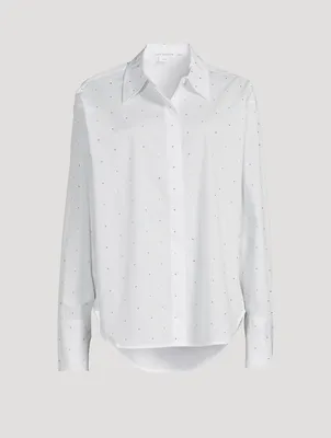 Good Crystal-Embellished Poplin Shirt