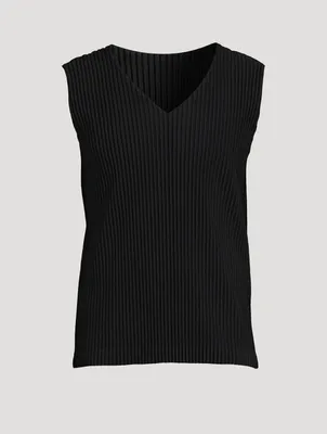 Basics Pleated Vest