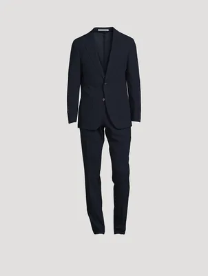 Seersucker Two-Piece Suit