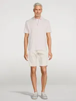 Cotton Stretch Bermuda Shorts