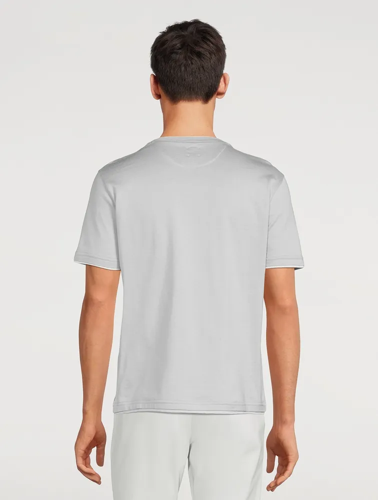 Cotton Layered T-Shirt