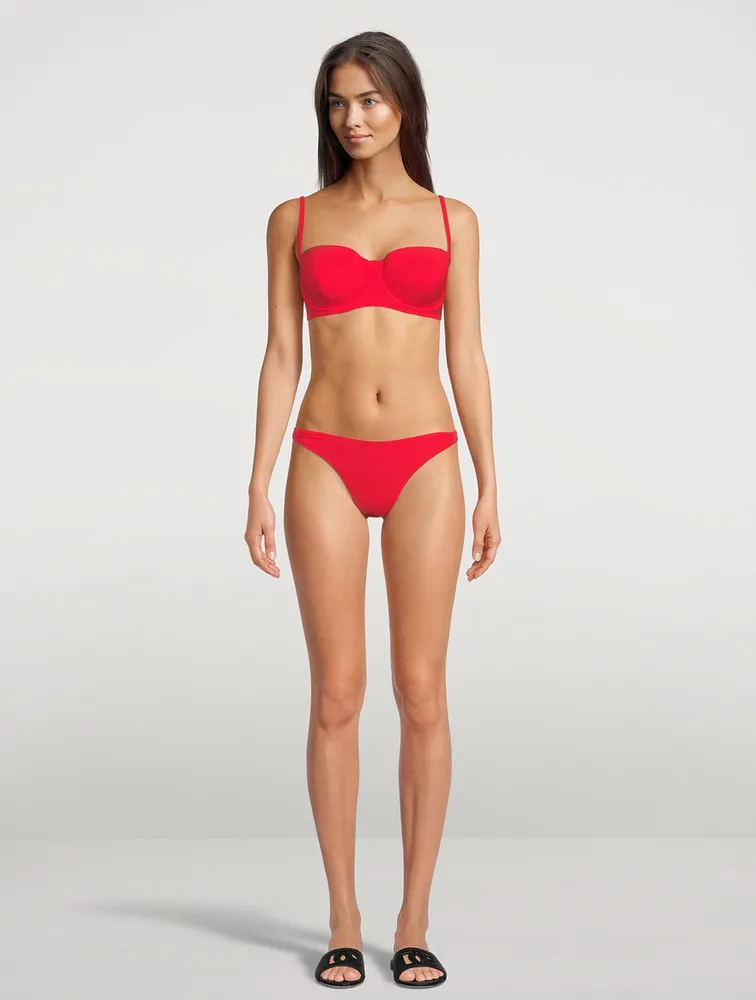 Balconette High Leg Two-Piece Swim Set