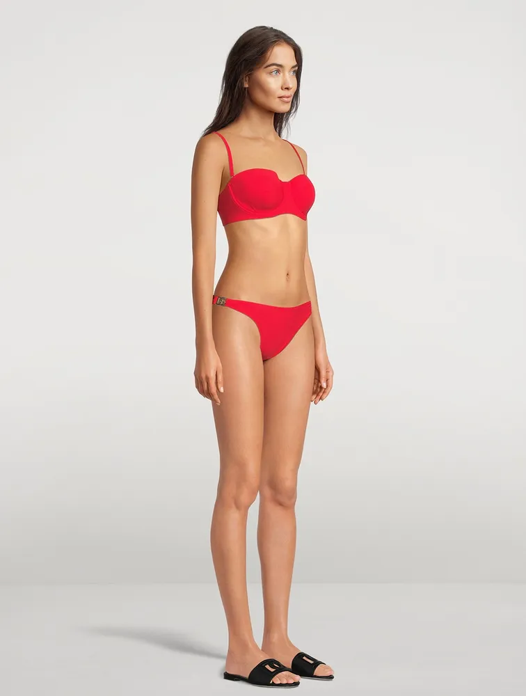 Balconette High Leg Two-Piece Swim Set