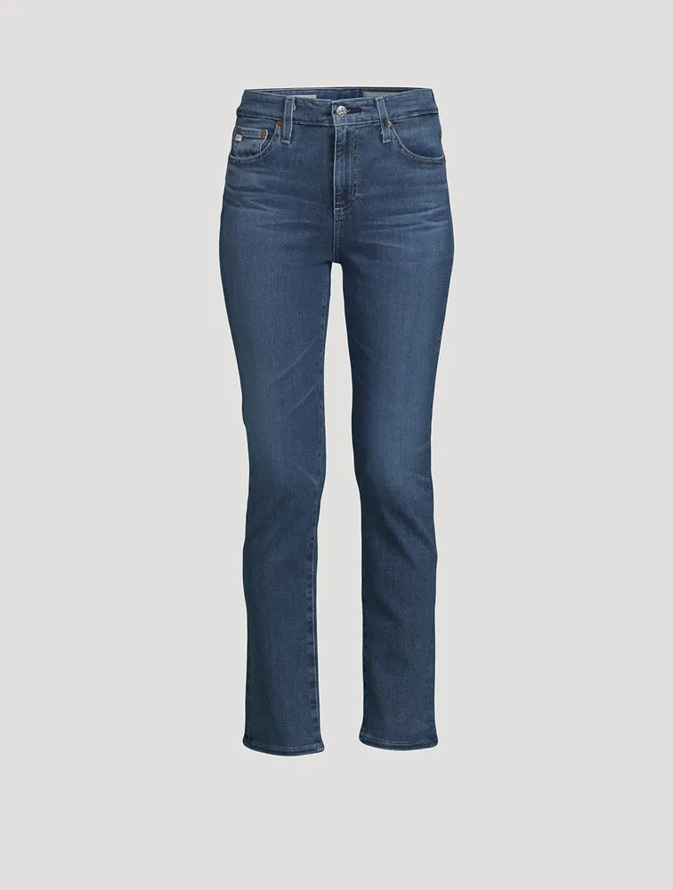 Mari High-Rise Straight Jeans