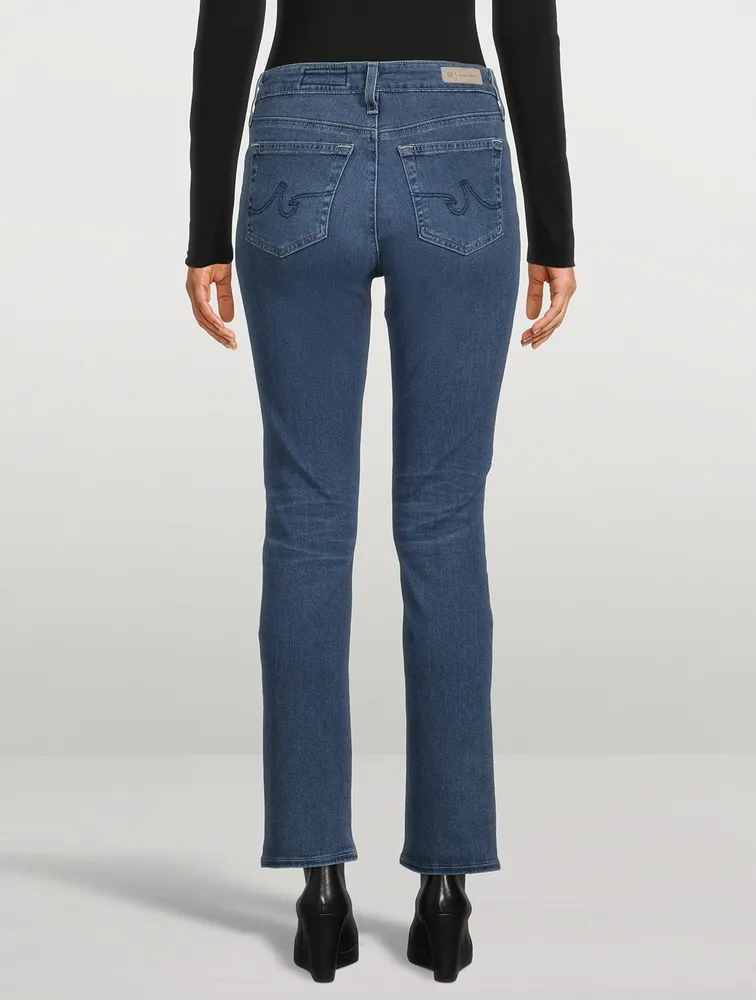 Mari High-Rise Straight Jeans