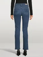 Mari High-Rise Straight Jeans
