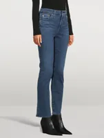 Mari High-Rise Straight Jeans