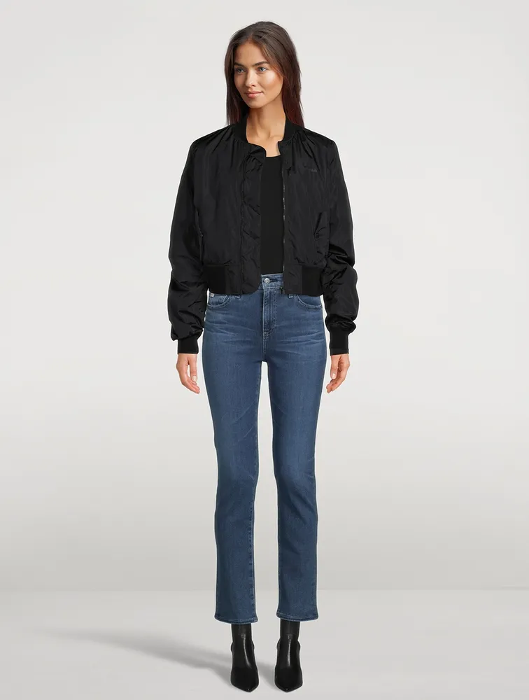 Mari High-Rise Straight Jeans