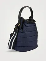 Kilia Padded Drawstring Bucket Bag