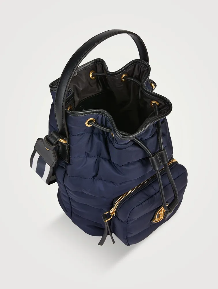 Kilia Padded Drawstring Bucket Bag