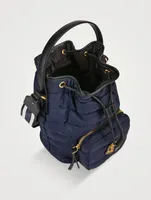 Kilia Padded Drawstring Bucket Bag