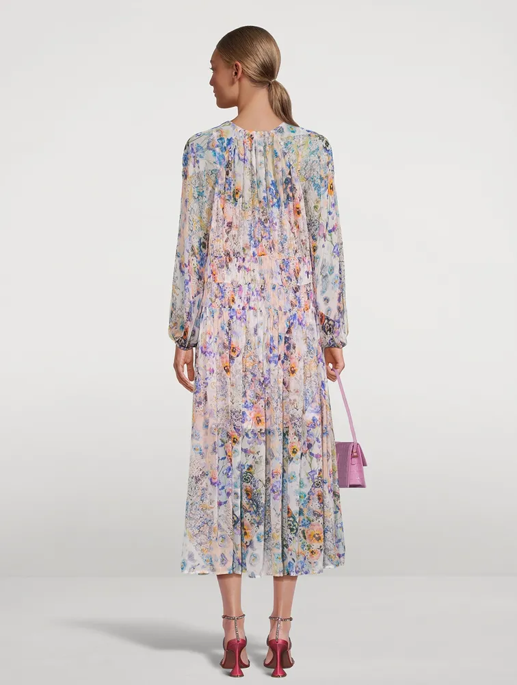 Tama Midi Dress Floral Print