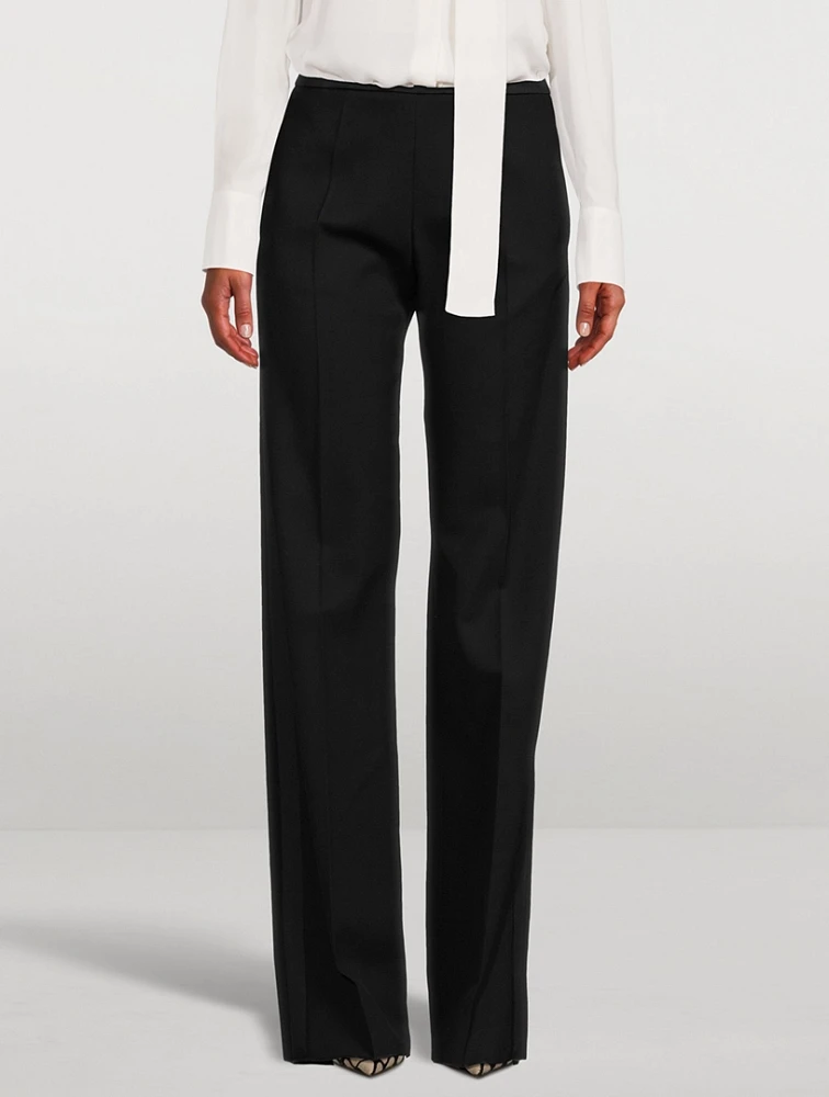 Wool Tuxedo Trousers