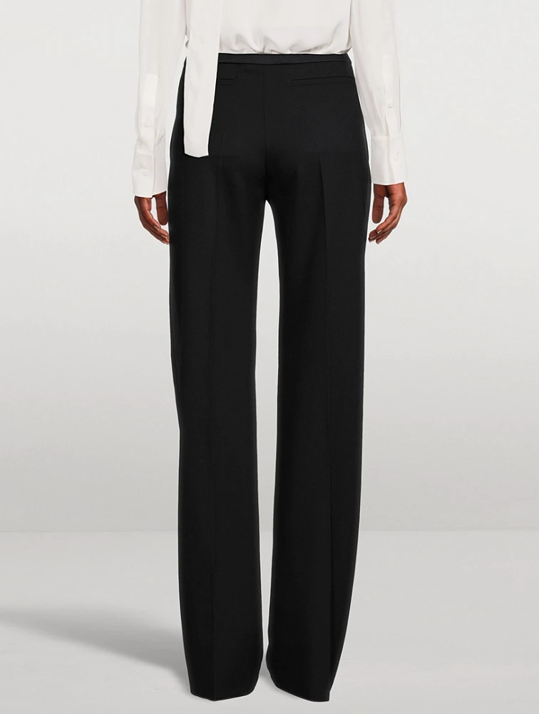 Wool Tuxedo Trousers