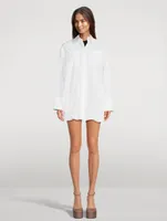 Poplin Shirt Dress