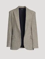 Relaxed Tweed Blazer