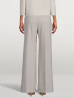 Terena Wide-Leg Precision Ponte Trousers