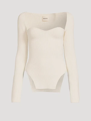 The Maddy Long-Sleeve Knit Top