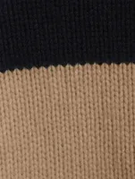 The Jade Striped Cashmere Sweater