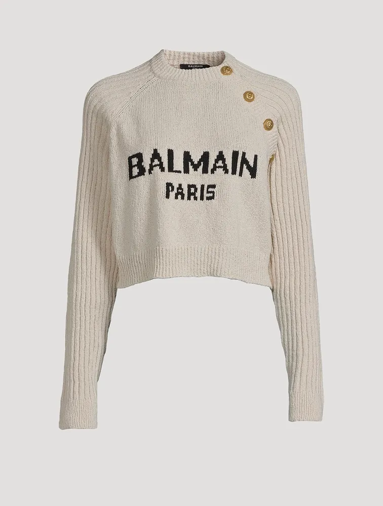 Logo Jacquard Sweater