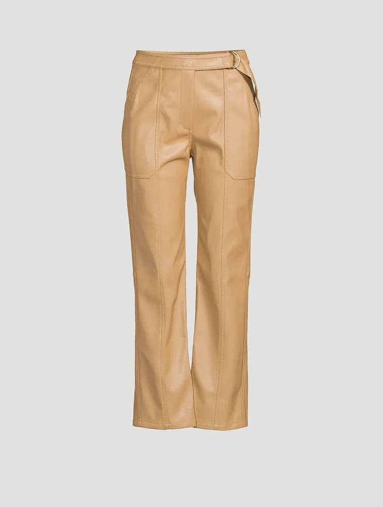 Baxter Vegan Leather Utility Pants