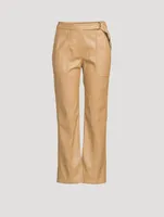 Baxter Vegan Leather Utility Pants