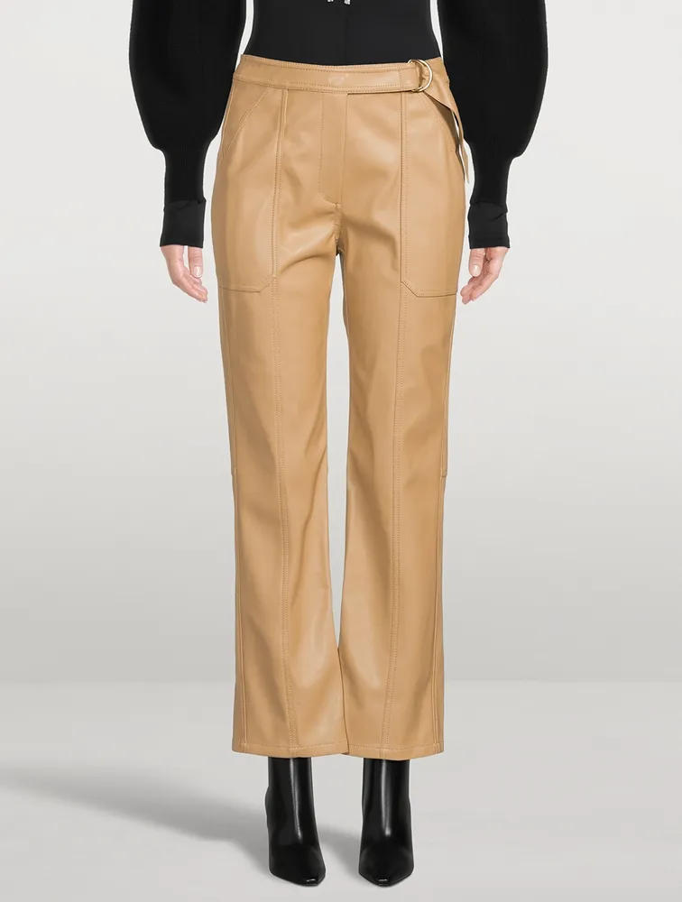 Baxter Vegan Leather Utility Pants