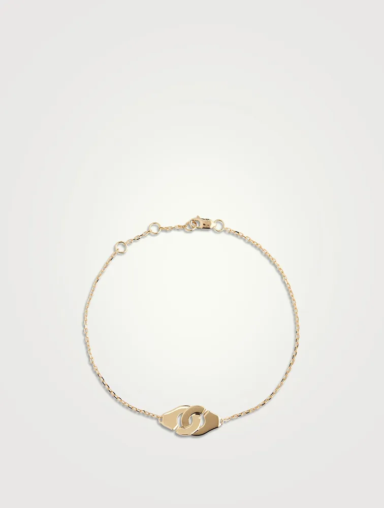 Menottes R8 18K Gold Chain Bracelet