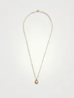 Menottes R10 18K Gold Chain Necklace With Diamond