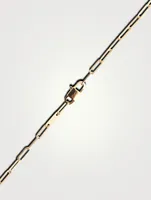 Menottes R10 18K Gold Chain Necklace With Diamond