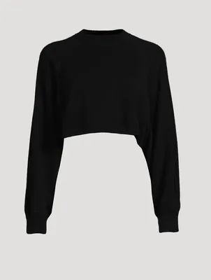 Bocas Cropped Cashmere Sweater
