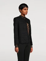 Lurex Tweed Jacket