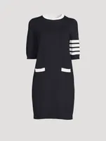 Hector Pointelle Sweater Dress