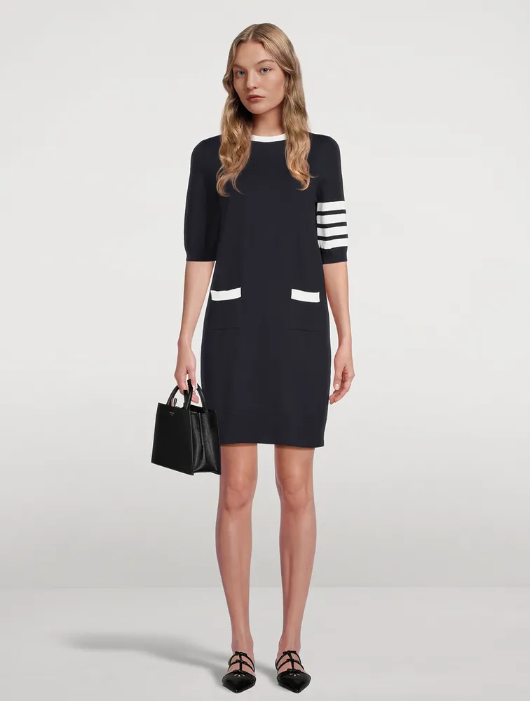 Hector Pointelle Sweater Dress