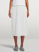 Pleated Midi Skirt