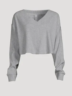 Muse V-Neck Pullover Sweater