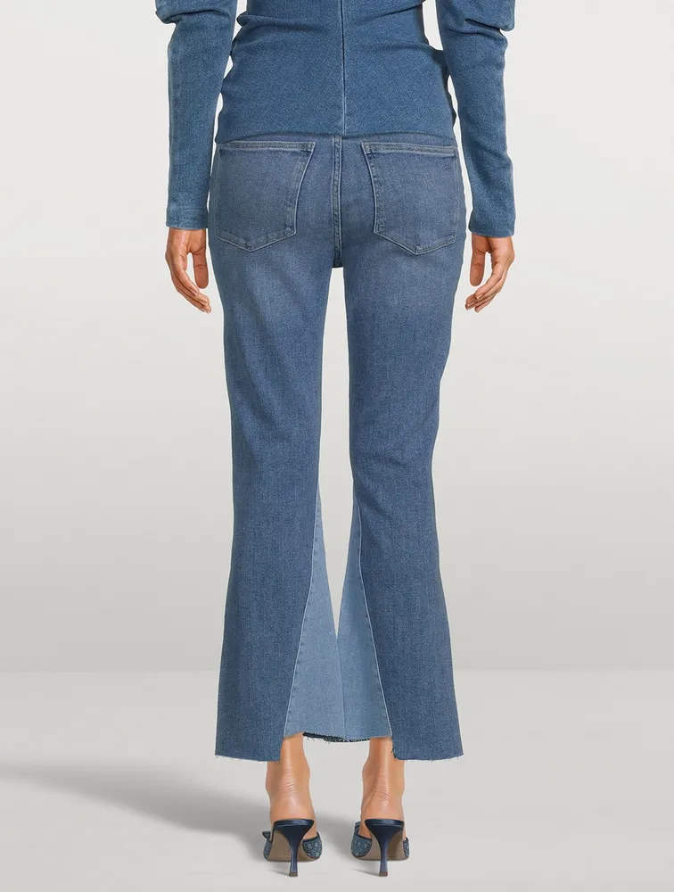 Bridget High-Rise Bootcut Crop Jeans