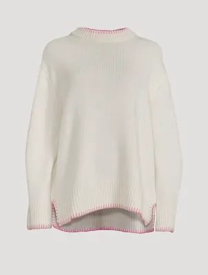 Agatha Cashmere Crewneck Sweater