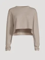 Chloe Cashmere Cropped Sweater